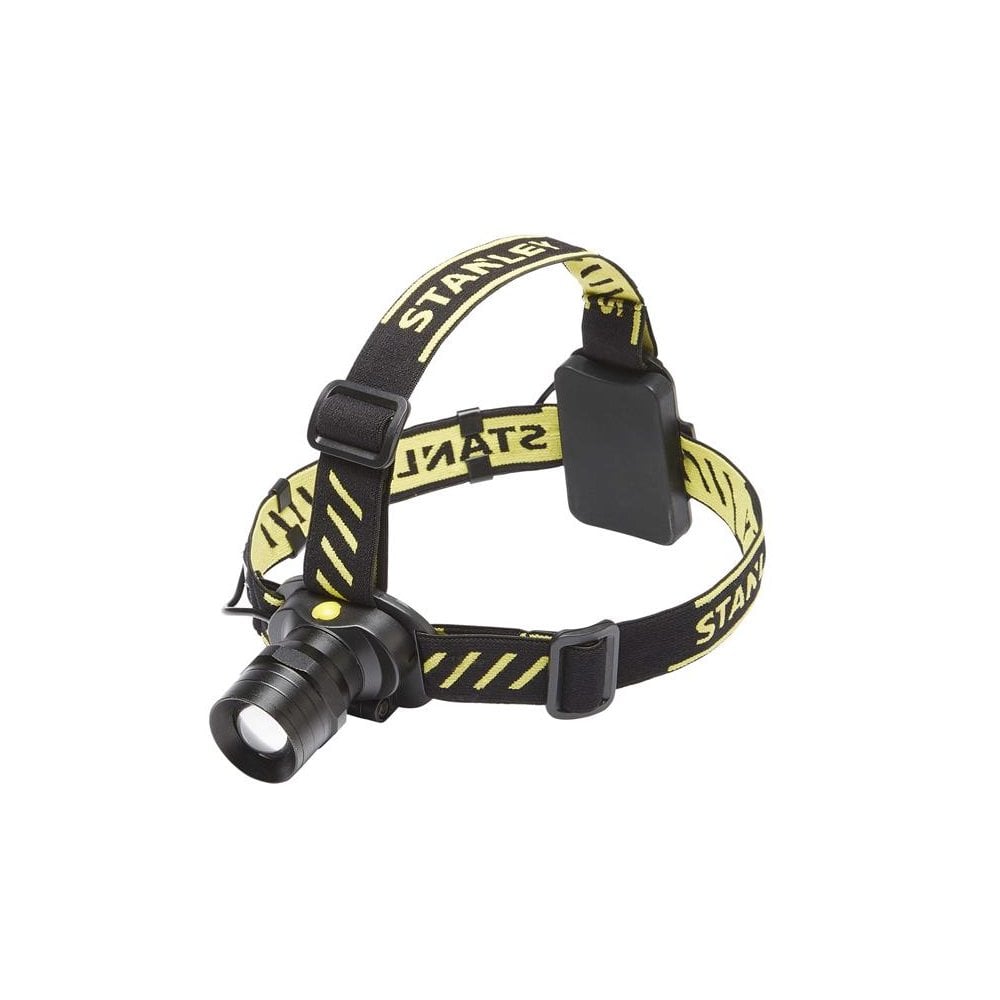 STANLEY® Lighting Zoom Head Torch 300 Lumens