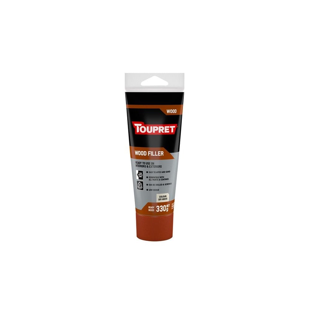 Toupret Wood Filler Off-White 330g