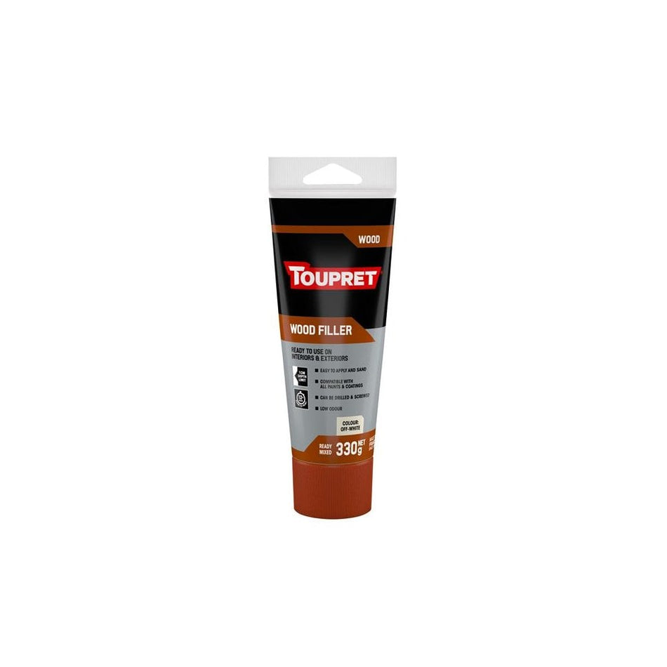 Toupret Wood Filler Off-White 330g