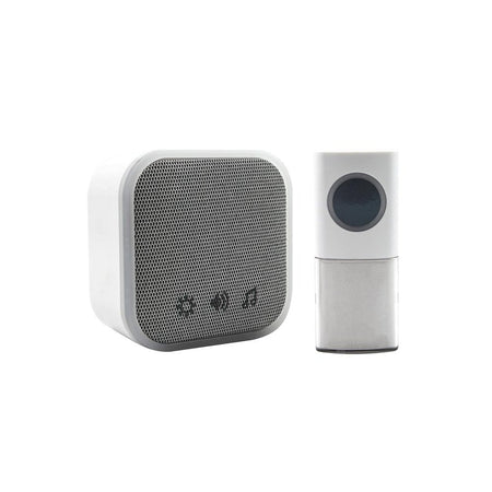Uni-Com Portable Door Chime, White