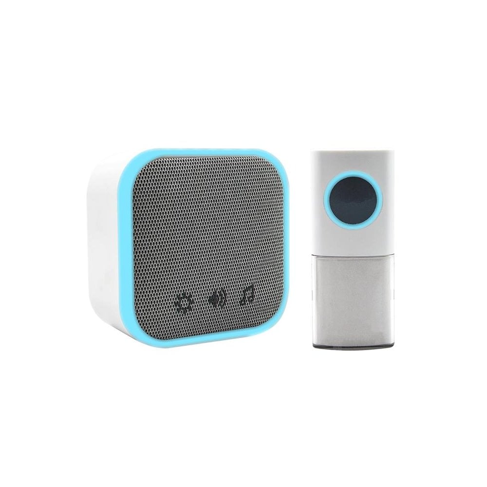 Uni-Com Portable Door Chime, White