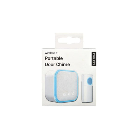 Uni-Com Portable Door Chime, White