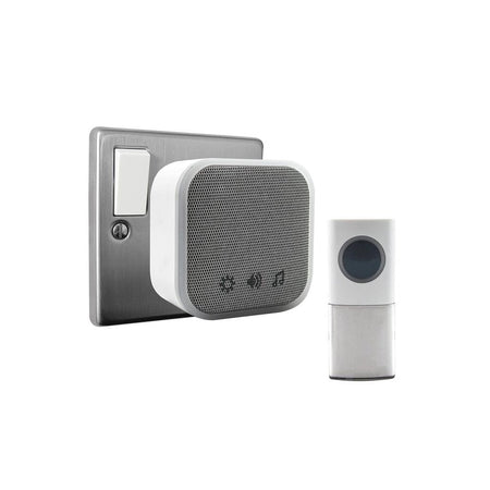 Uni-Com Plug-in Door Chime, White