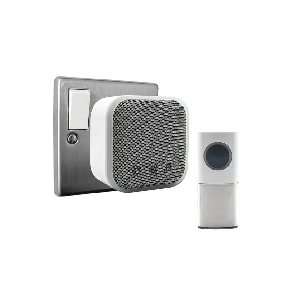 Uni-Com Plug-in Door Chime, White
