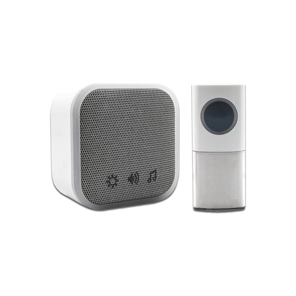 Uni-Com Plug-in Door Chime, White