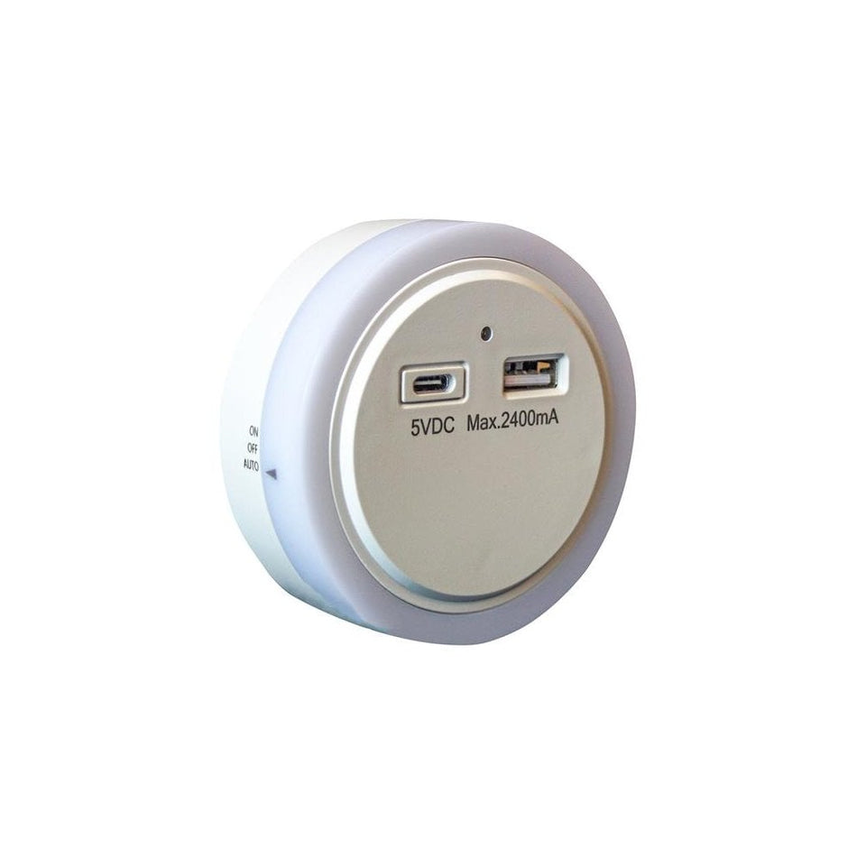 Uni-Com Night Light and USB Charger
