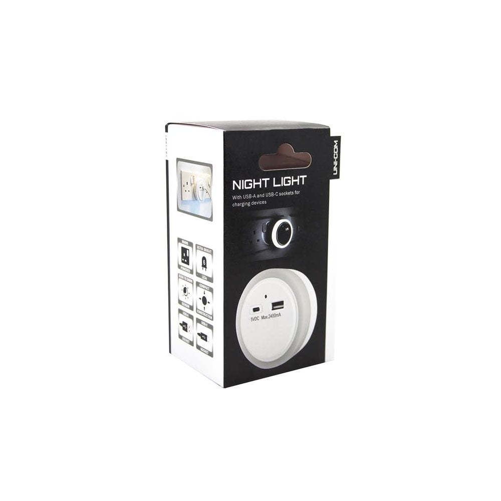 Uni-Com Night Light and USB Charger