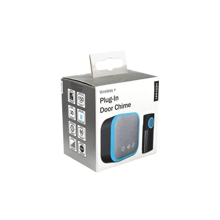 Uni-Com Plug-in Door Chime, Black