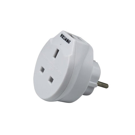 Uni-Com Travel Socket with USB Charger