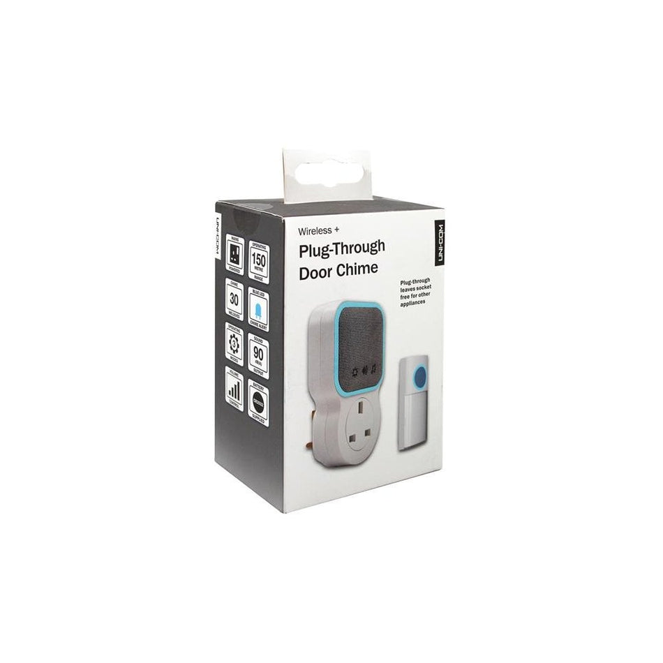 Uni-Com Plug-through Door Chime