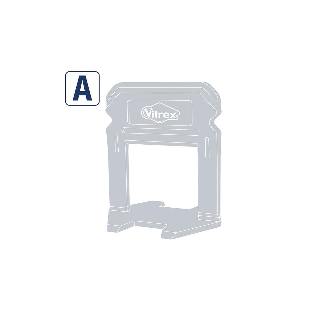 Vitrex LASHXL Tile Levelling Clips (100)
