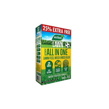 Westland Aftercut All In One Lawn Feed, Weed & Moss Killer 80m² Box