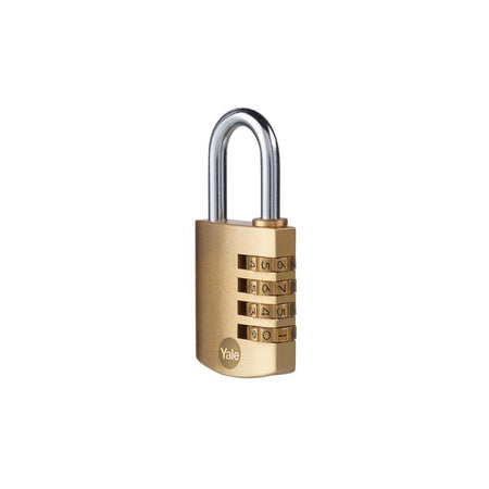 Yale Locks Brass Combination Padlock 40mm
