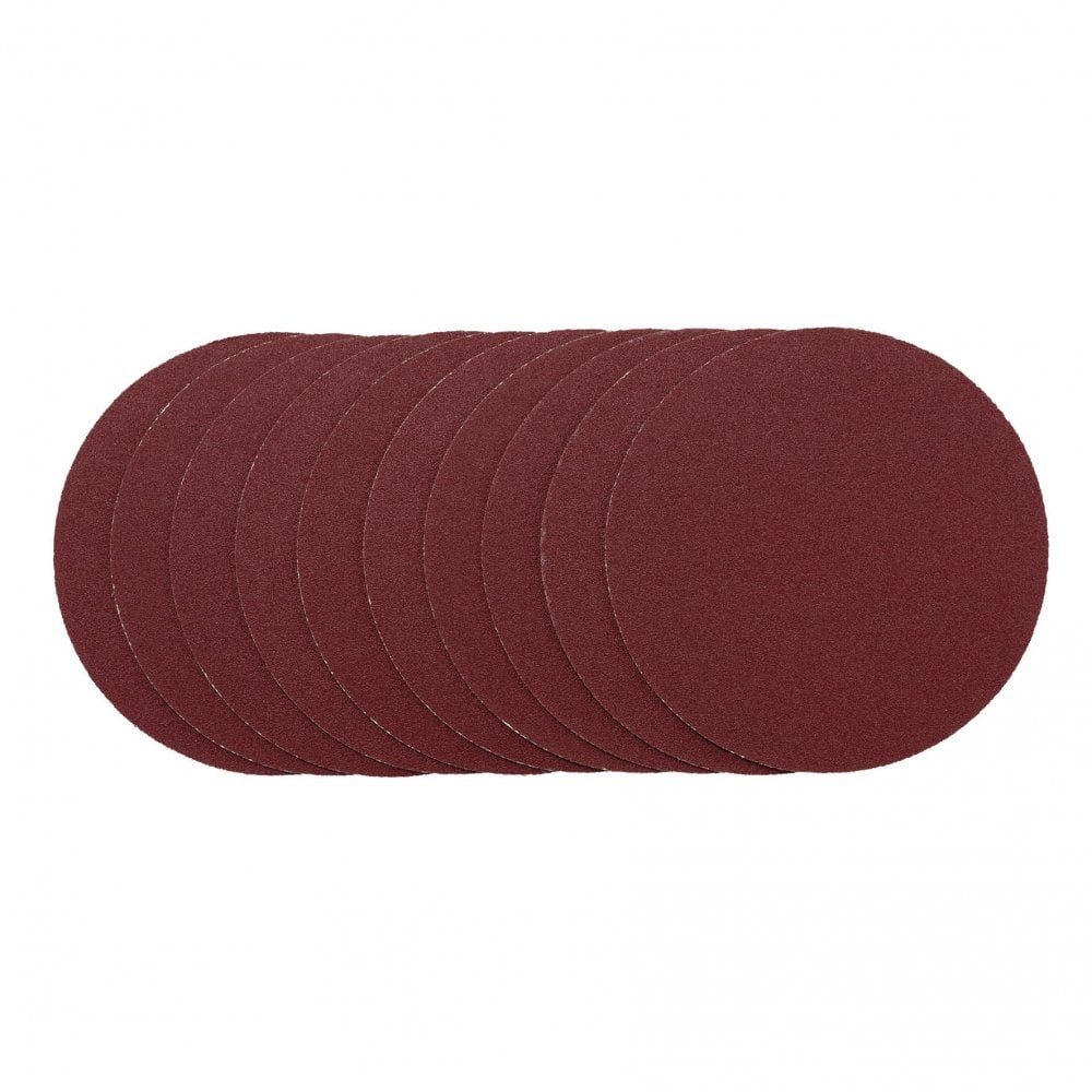 Sanding Discs, 125mm, Hook & Loop, 120G (Pack of 10) : Model No. SDHL125