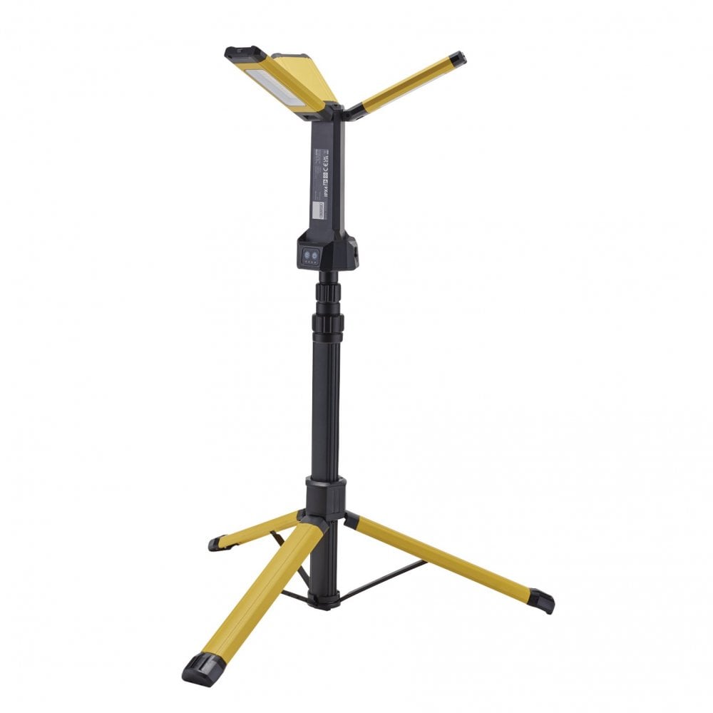 230V Rechargeable Tripod Site Light, 20W, 2000 Lumens : Model No. RC/TSL/20W