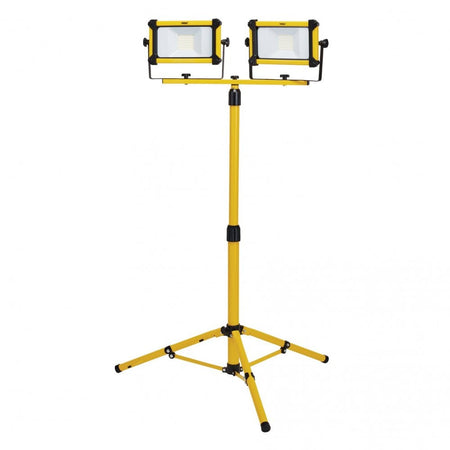 110V SMD LED Tripod Site Light, 2 x 10W, 2200 Lumens : Model No. 110V/TSL/10WT