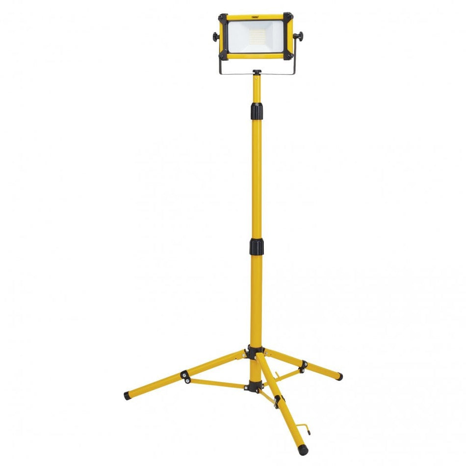 230V SMD LED Tripod Site Light, 50W, 5500 Lumens : Model No. 230V/TSL/50W