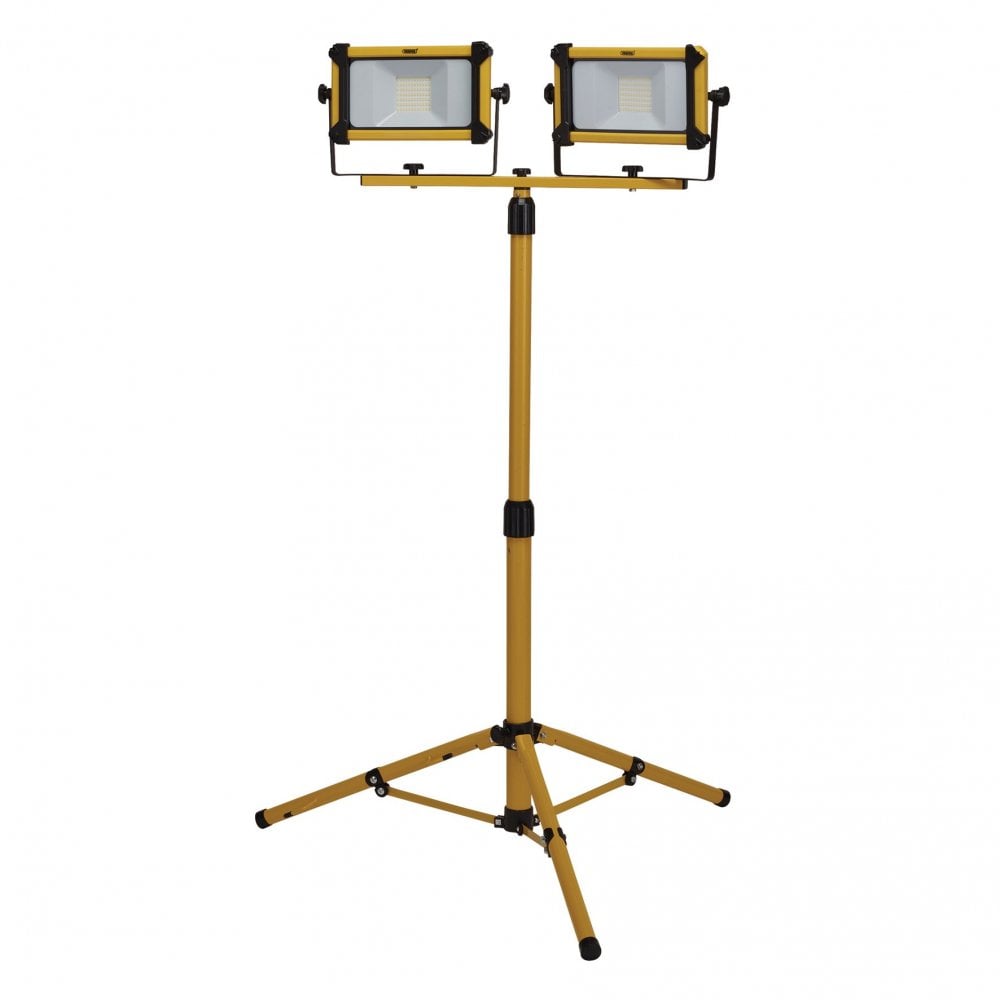 230V SMD LED Tripod Site Light, 2 x 10W, 2200 Lumens : Model No. 230V/TSL/10WT