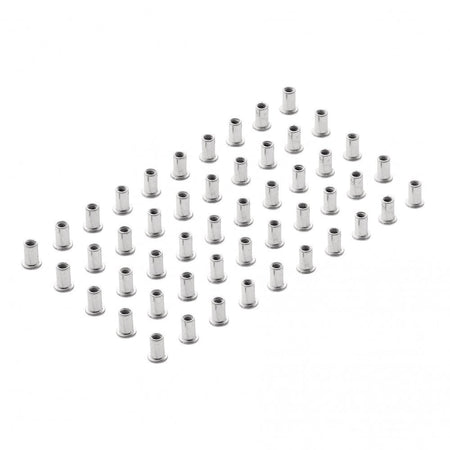 Zinc Plated Threaded Insert Rivet Nuts, M5 x 0.8mm (Pack of 50) : Model No. RIVNUT5