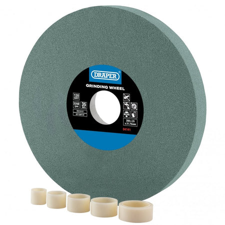 Silicon Carbide Bench Grinding Wheel, 200 x 25mm, 120G : Model No. BG20025S