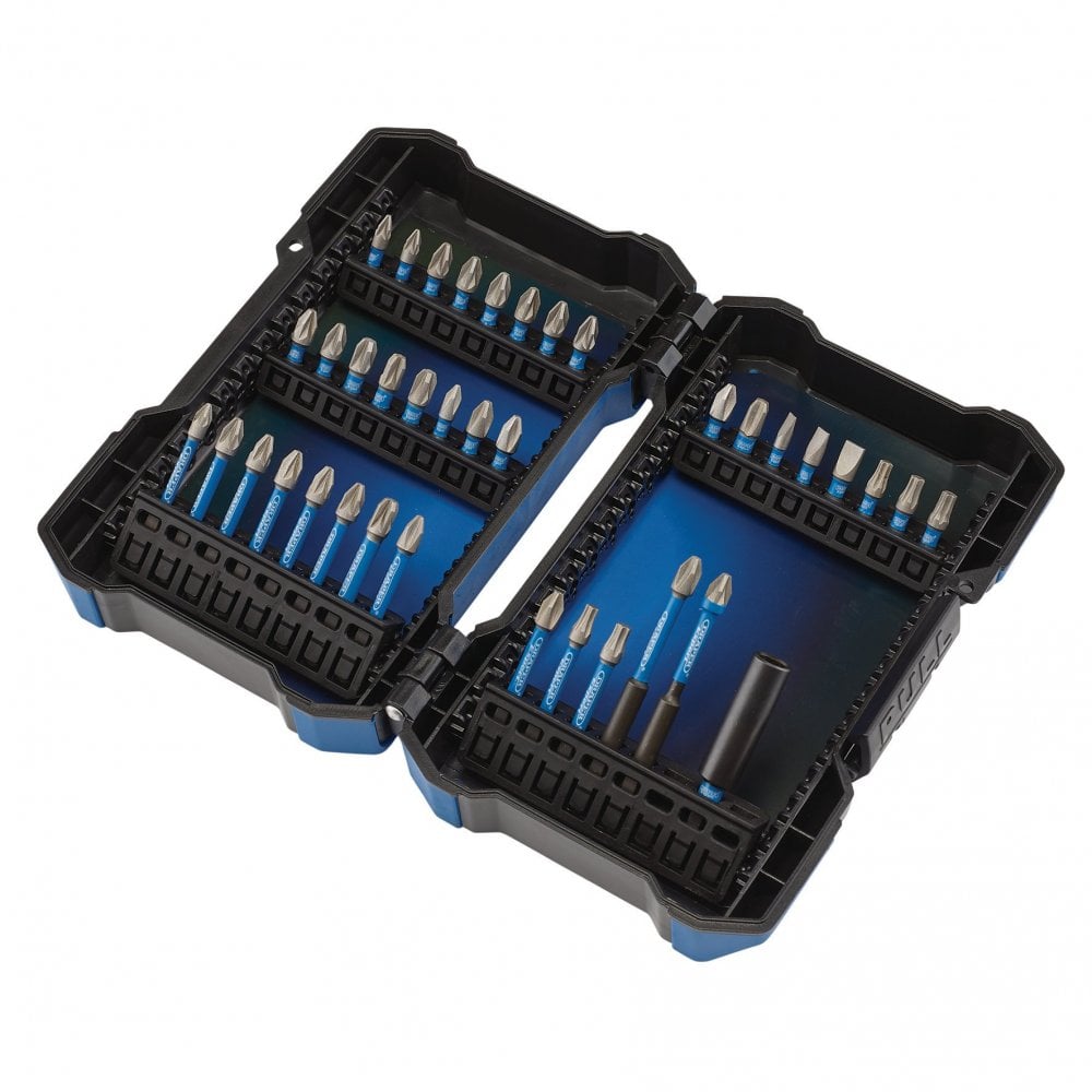 Draper Expert Impact Screwdriver Bit Set, 1/4" Hex (38 Piece) : Model No. IMBH38