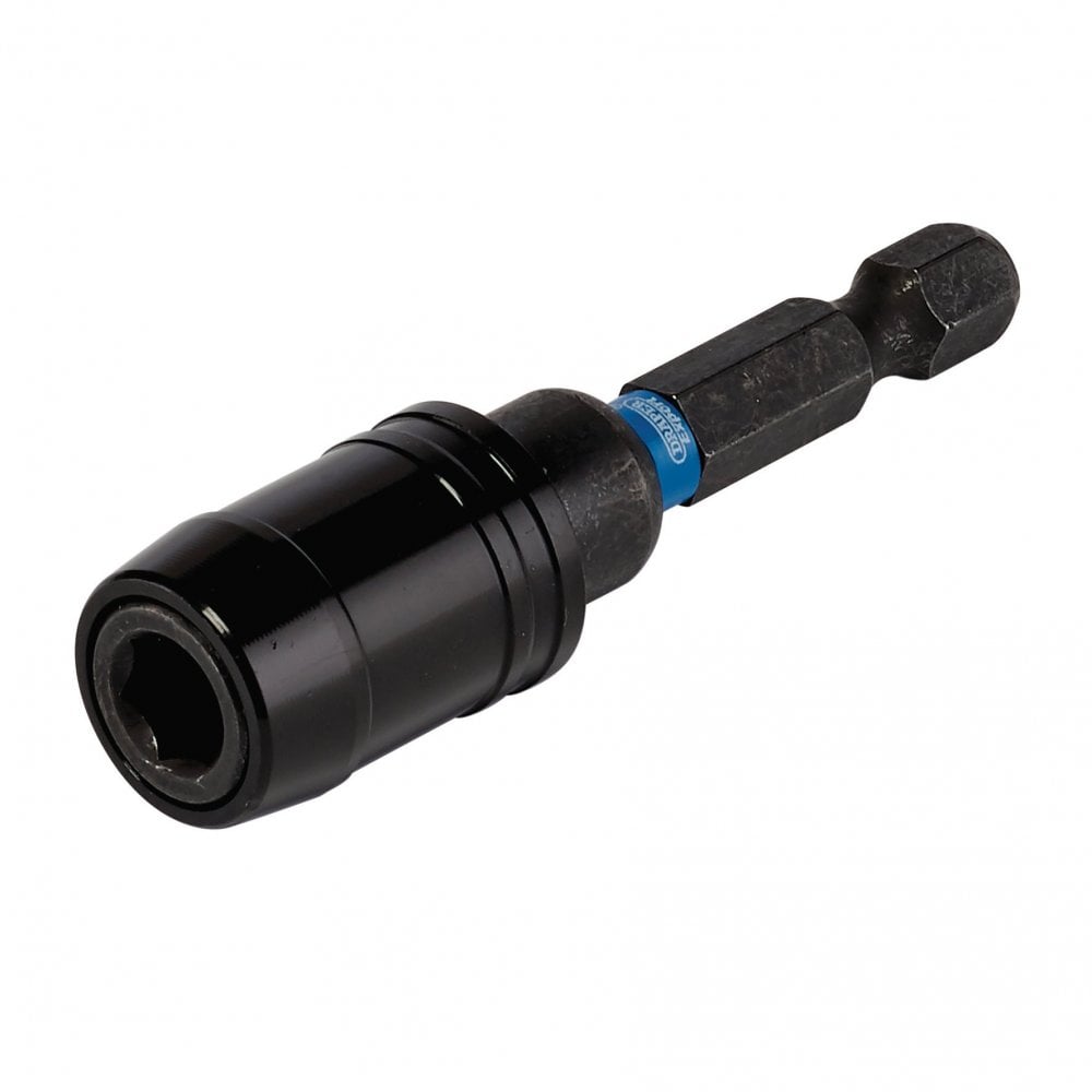 Draper Expert Quick-Release Impact Bit Holder, 60mm, 1/4" Hex : Model No. IMH/QR