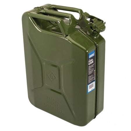 Steel Fuel Can, 20L, Green : Model No. SFC20L-GREEN/C