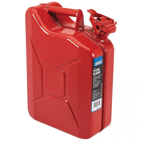 Steel Fuel Can, 10L, Red : Model No. SFC10L-RED/C