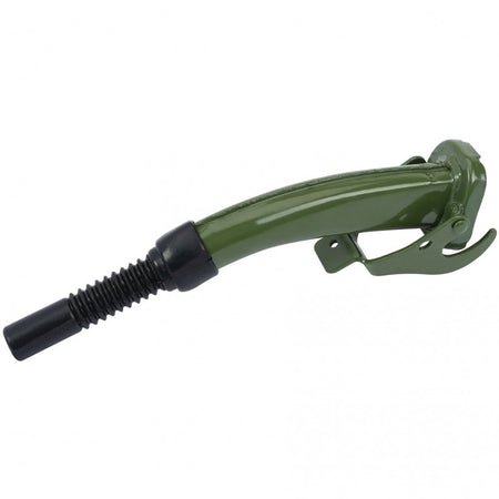 Green Steel Spout for 10/20L Fuel Cans : Model No. SFC-SP-GREEN/C
