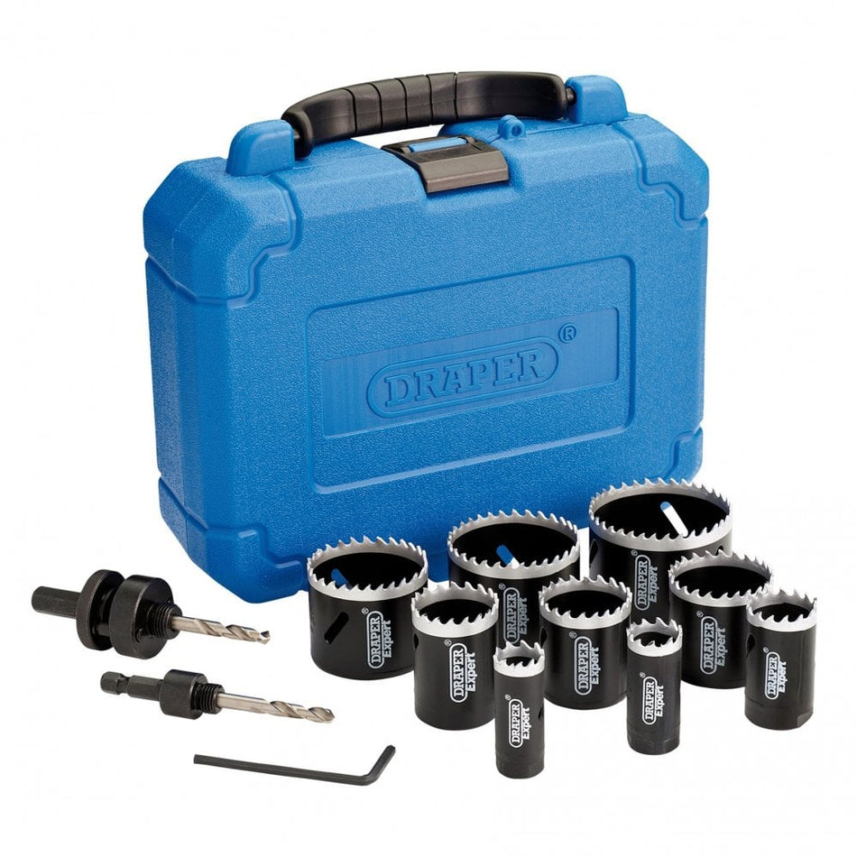 Draper Expert Cobalt Hole Saw Set (12 Piece) : Model No. HS/12B