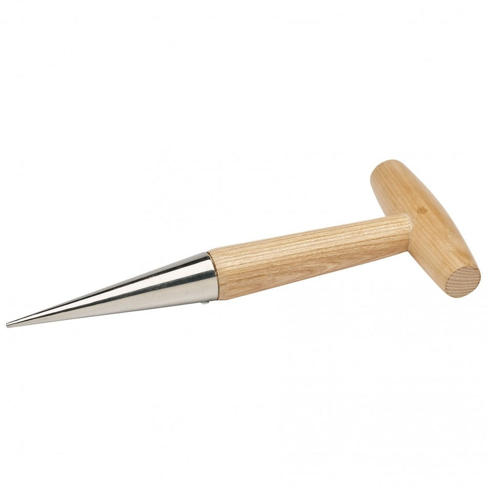 Draper Heritage Stainless Steel Dibber with Ash Handle : Model No. DGHD