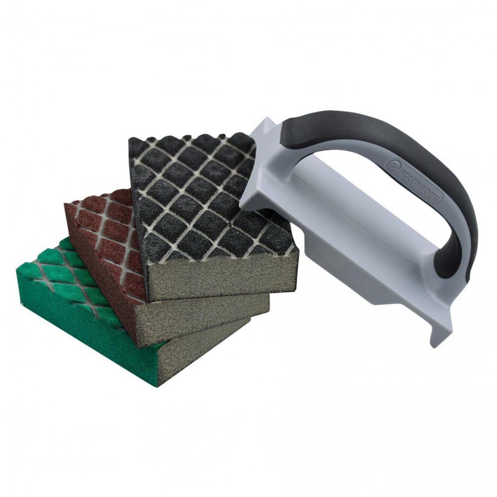 ROLLINGDOG Sanding Sponge Set (4 Piece) : Model No. 90177