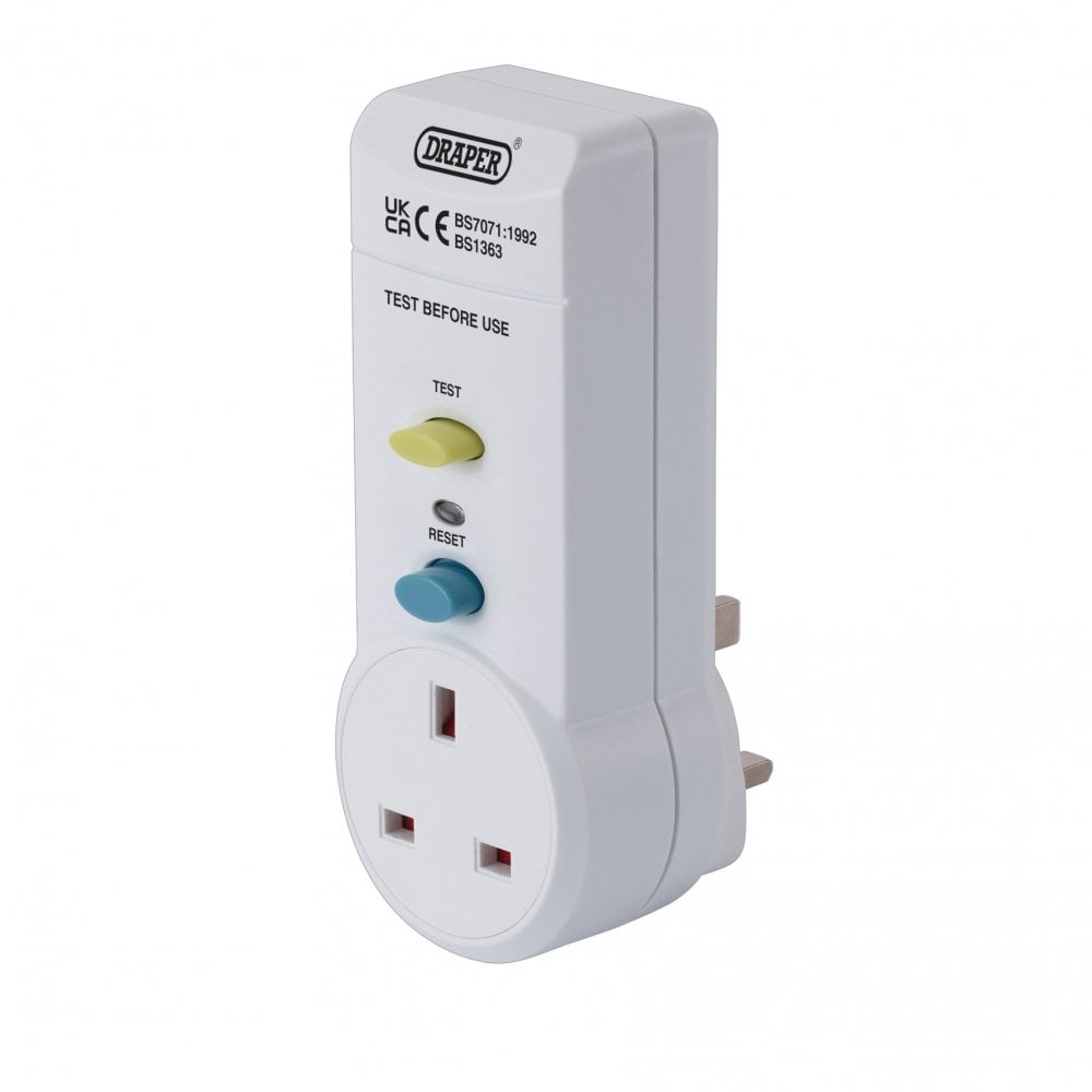 RCD Adaptor, 220-250v/50Hz, 13 AMP : Model No. RCD3/B