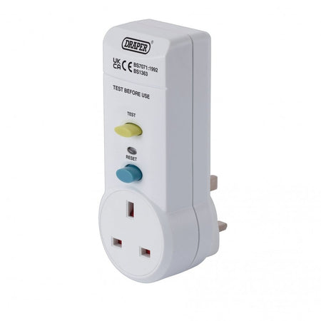 RCD Adaptor, 220-250v/50Hz, 13 AMP : Model No. RCD3/B