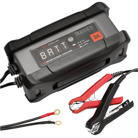 Schumacher SPX458 Rugged 12V Battery Charger and Maintainer, 3A : Model No. SPX458