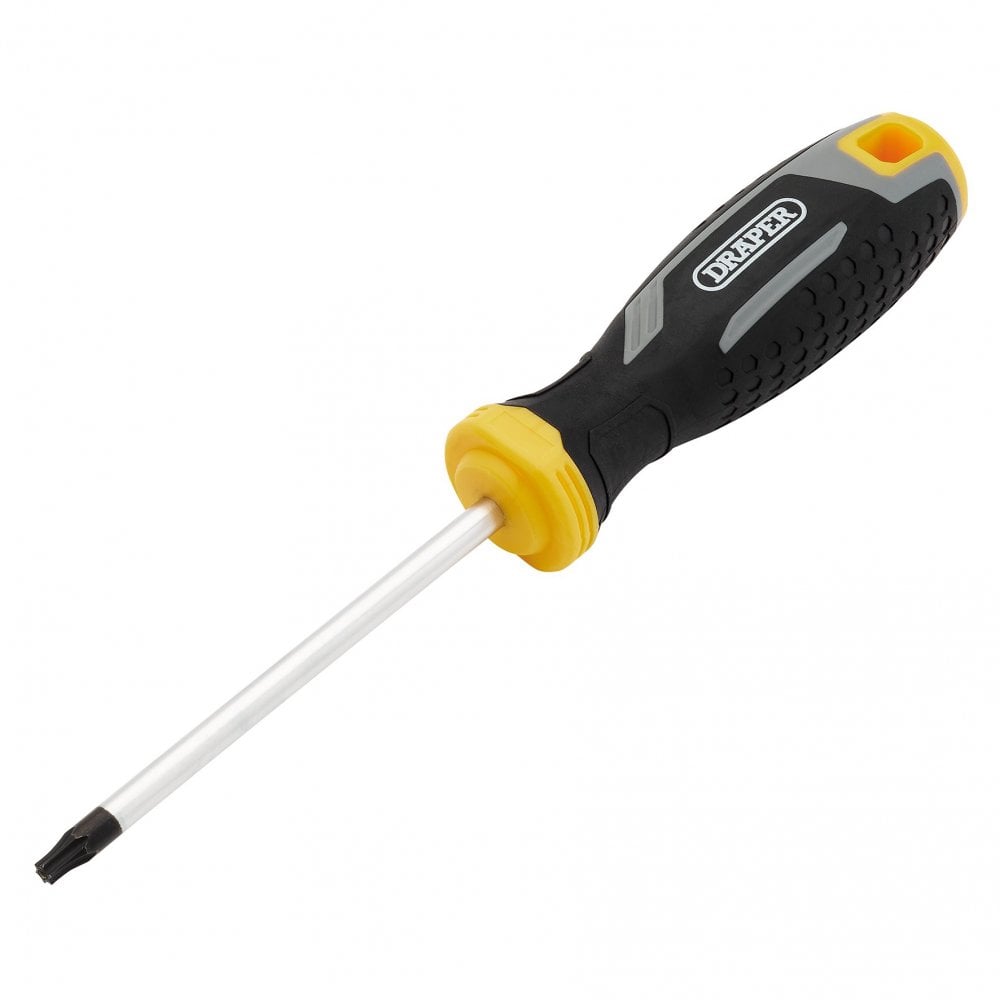 Draper TX-STAR Tamperproof Soft Grip Screwdriver, T25H x 100mm : Model No. 200/TH