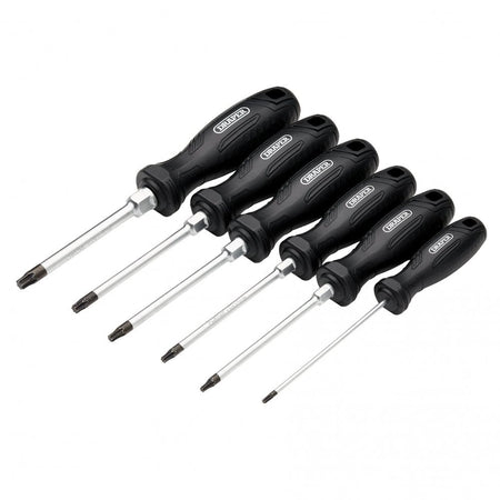 Draper TX-STAR Hard Grip Screwdriver Set (6 Piece) : Model No. 220/S3