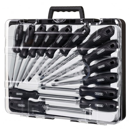 Hard Grip Screwdriver Set with Draper TX-STAR (14 Piece) : Model No. 220/S6