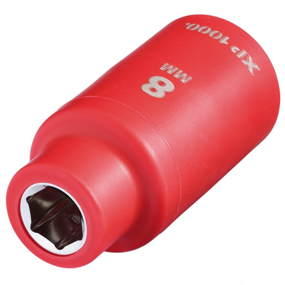 XP1000 VDE Socket, 3/8" Sq. Dr., 8mm : Model No. XP1000-3/8-SOC