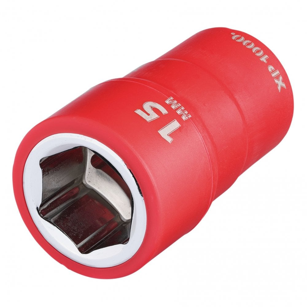 XP1000 VDE Socket, 3/8" Sq. Dr., 15mm : Model No. XP1000-3/8-SOC