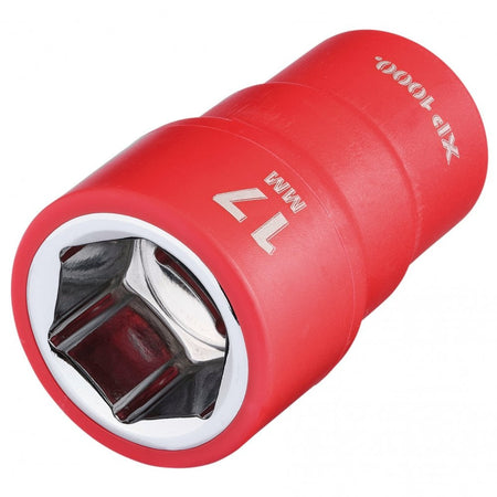 XP1000 VDE Socket, 3/8" Sq. Dr., 17mm : Model No. XP1000-3/8-SOC