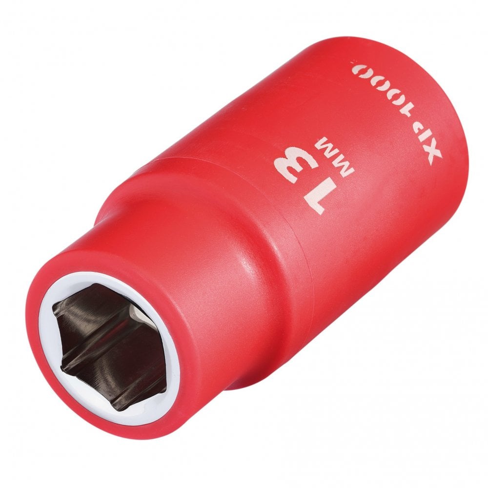 XP1000 VDE Socket, 1/2" Sq. Dr., 13mm : Model No. XP1000-1/2-SOC