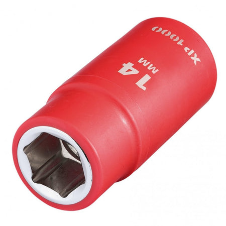 XP1000 VDE Socket, 1/2" Sq. Dr., 14mm : Model No. XP1000-1/2-SOC