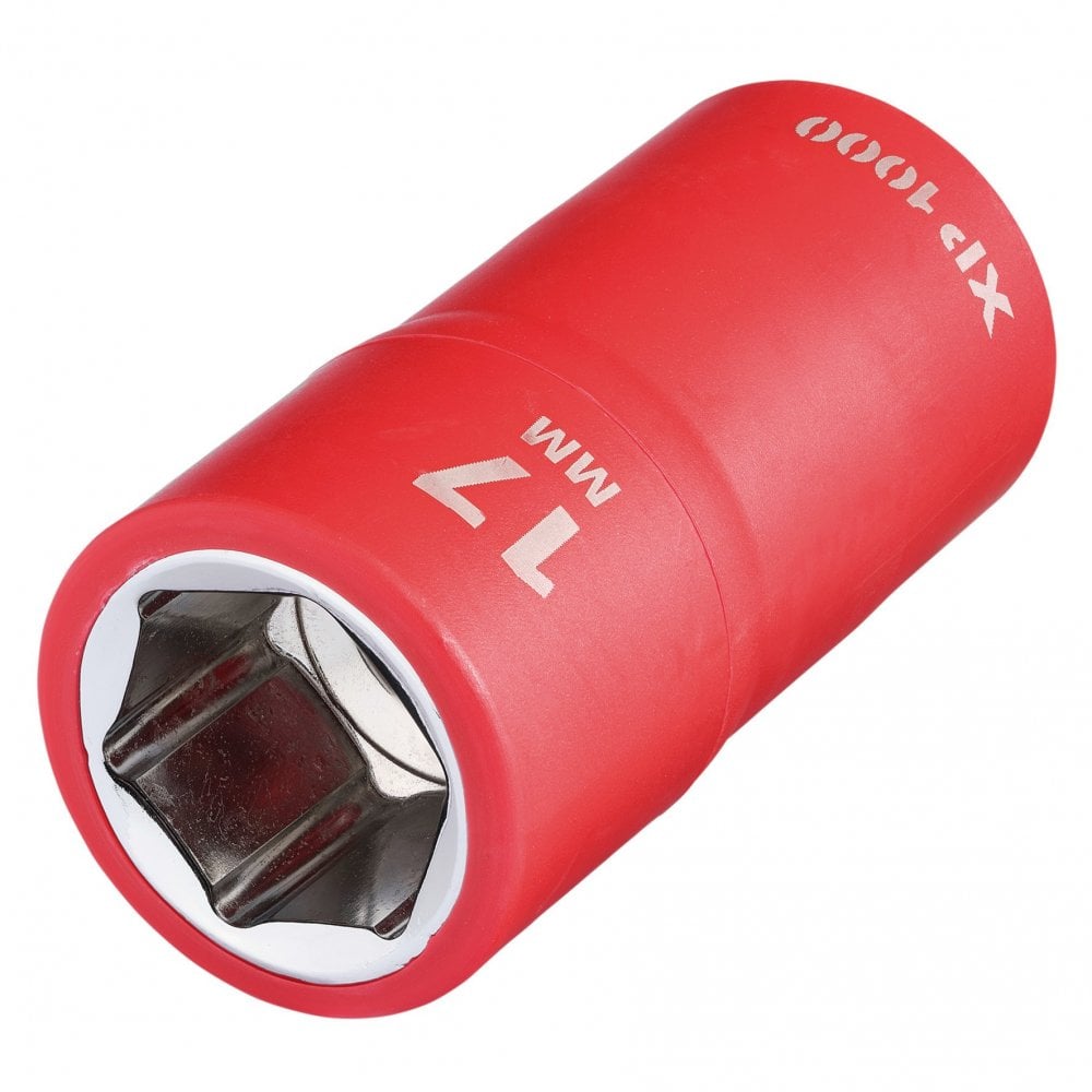 XP1000 VDE Socket, 1/2" Sq. Dr., 17mm : Model No. XP1000-1/2-SOC
