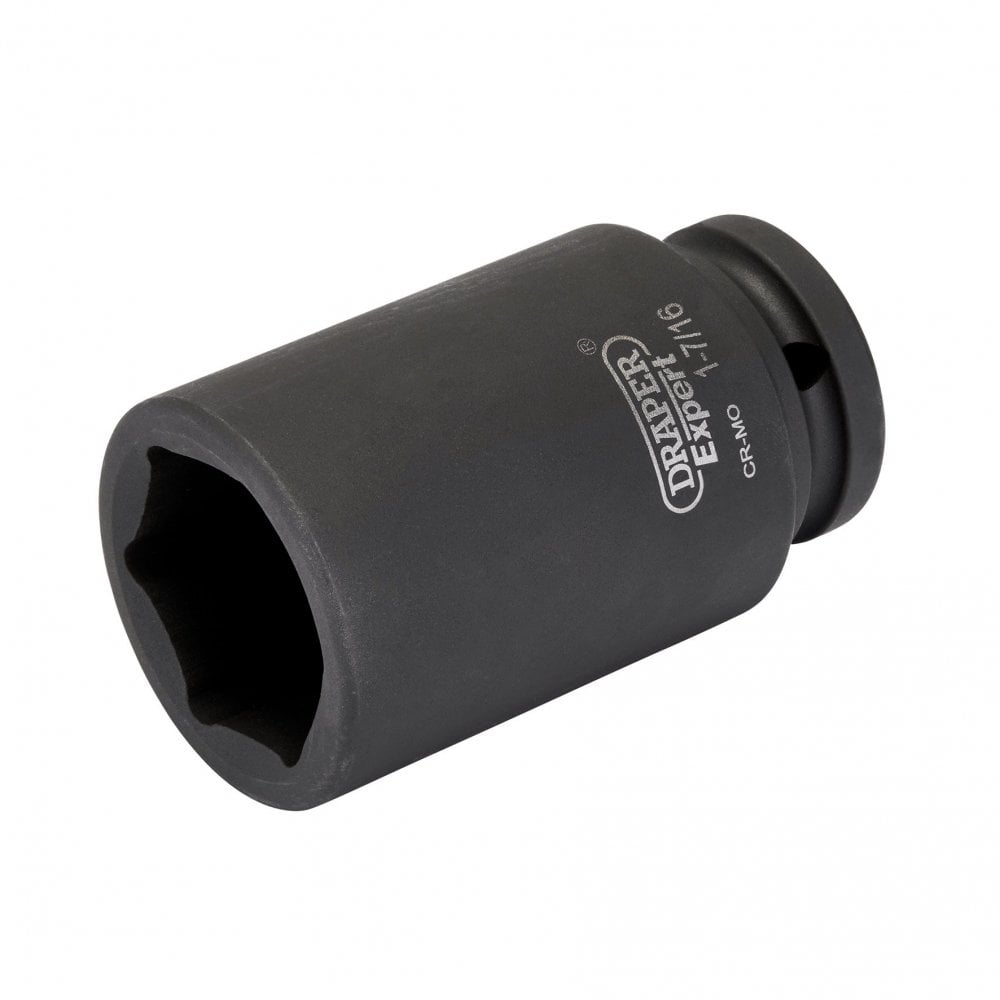 Draper Expert Imperial Deep Impact Socket, 3/4" Sq. Dr. 1.7/16" : Model No. 419D-AF
