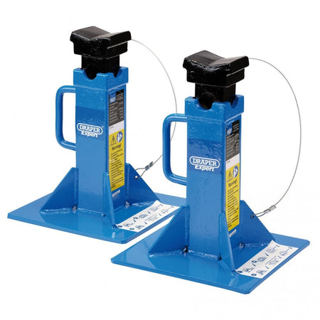 Draper Expert Heavy Vehicle Axle Stands, 20 Tonne (Pair) : Model No. ASHD20