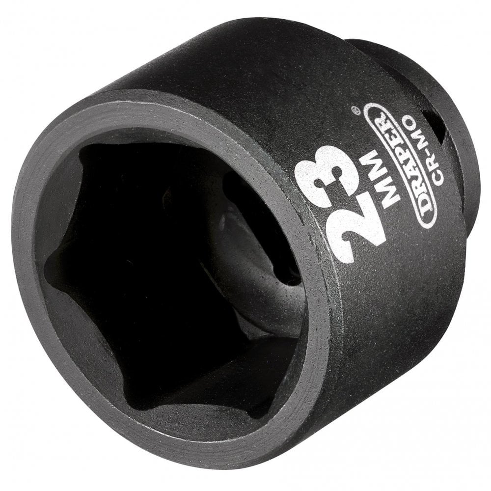 Draper Hi-TORQ Impact Socket, 3/8" Sq. Dr., 23mm : Model No. 409-MM