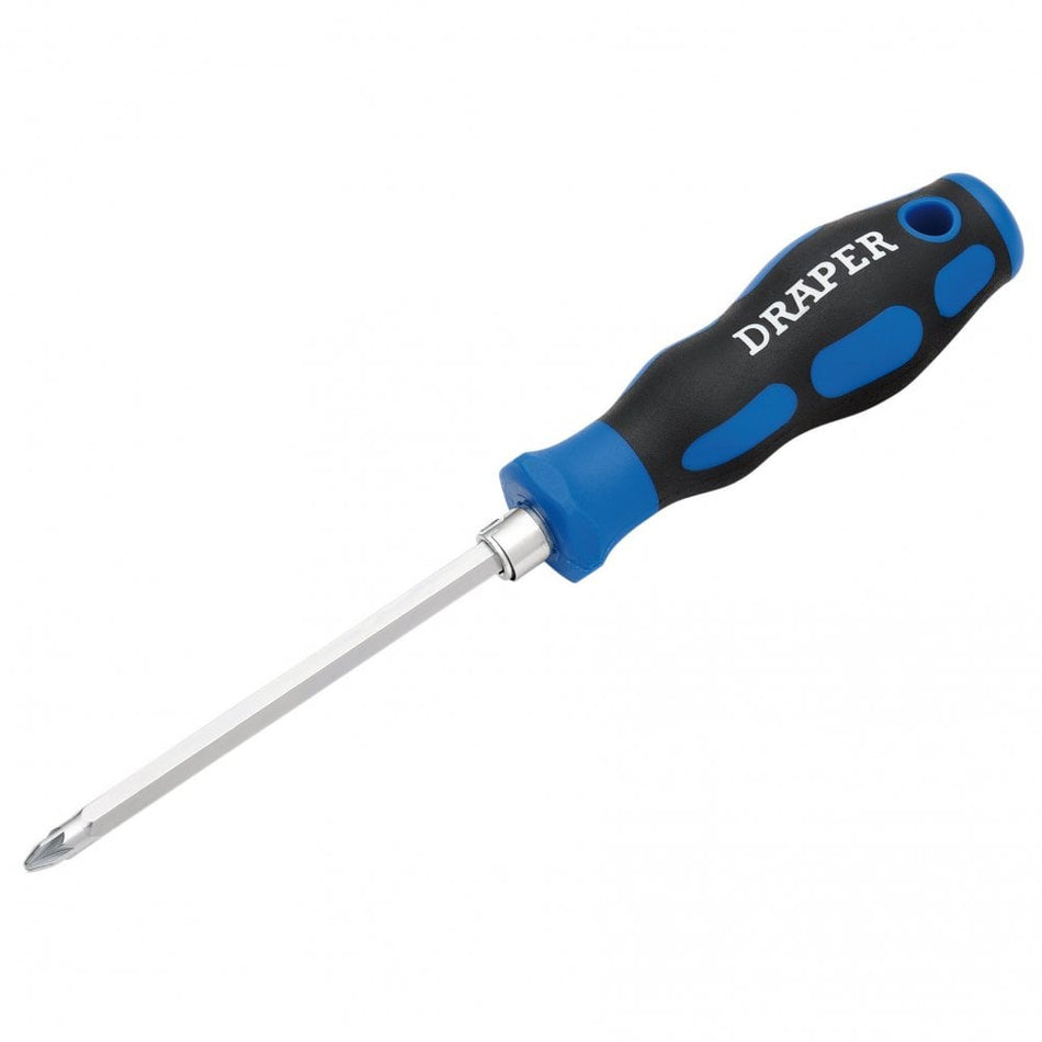 2-in-1 Reversible Blade Soft Grip Screwdriver, SL6/PZ2 x 175mm : Model No. 865/2