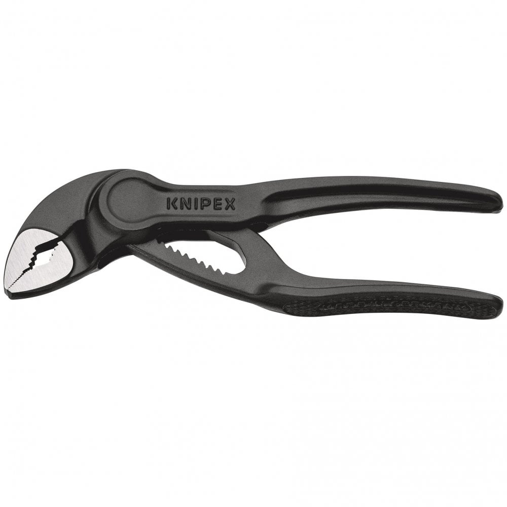 KNIPEX 87 00 100 BK Cobra XS Pipe Water Pump Pliers, 100mm : Model No. 87 00 100 BK
