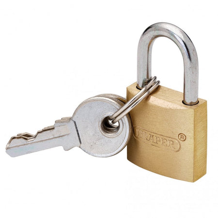 Brass Cylinder Padlock, 20mm : Model No. DPL-20